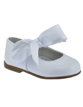 Guxs  Merceditas Charol Blanco