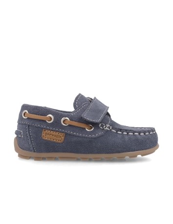 Zapato Náutico Azul Serraje Garvalín 2