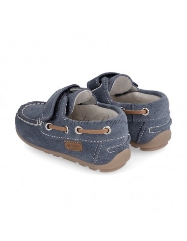 Zapato Náutico Azul Serraje Garvalín
