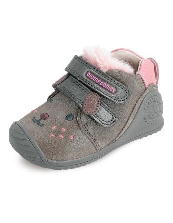Deportivo Biomecanics para bebé en color gris decorada...