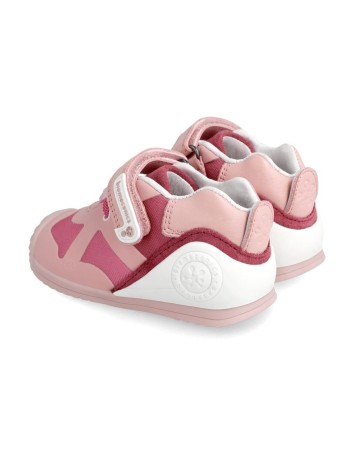 Biomecanics zapato colegial deportivo color Rosa Fucsia 2
