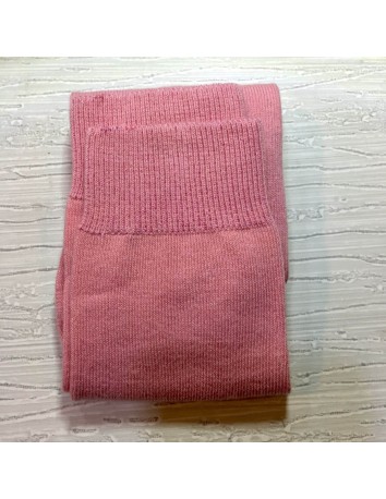 Calceta Rodilla Rosa Empolvado