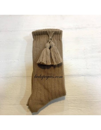 Calcetas Pompom Haya
