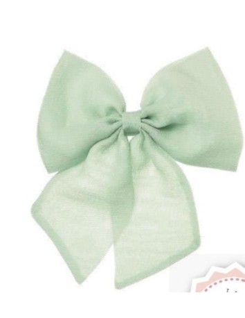 Lazo con pinza Verde Agua