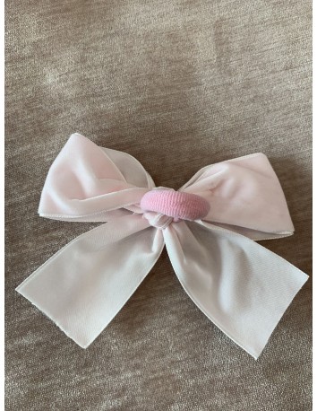 Lazo de gomilla Terciopelo Rosa 2