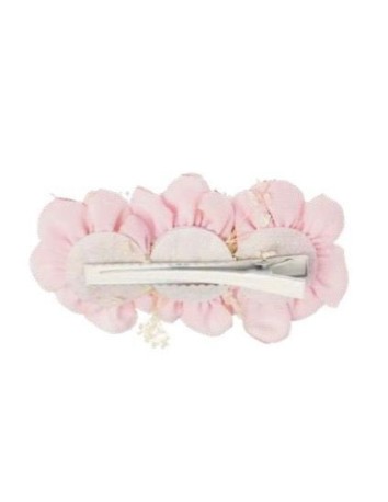 Pinza Pico Pato 3 flores Rosa 2