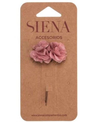 Pack dos flores con pincho Rosa empolvado 9366