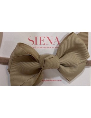 Diadema lazo Bebé Camel
