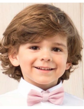 Pajarita Niño Rosa