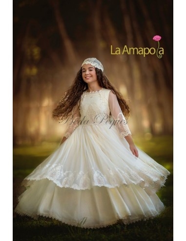 La Amapola Vestido Comunión Aura