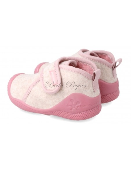 Biomecanics biohome basic zapatillas de casa color beige