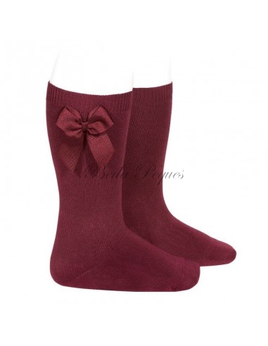 Condor Calceta con Lazo color Granate 575