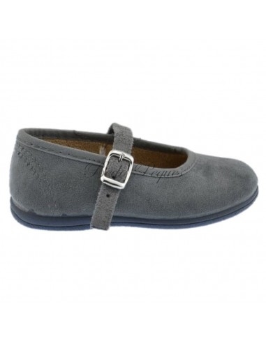 Zapato Bailarina niña basica color gris
