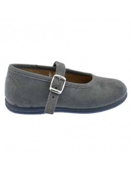 Zapato Bailarina niña basica color gris