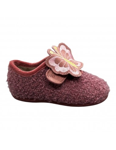 Zapato casa Mariposa color rosa