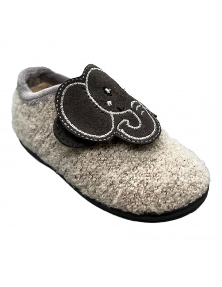 Zapato casa Elefante color gris