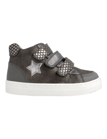 Garvalin Botin velcro estrellas en color gris 2