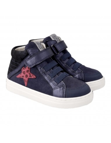 Garvalin Botin  elásticos estrella color azul...