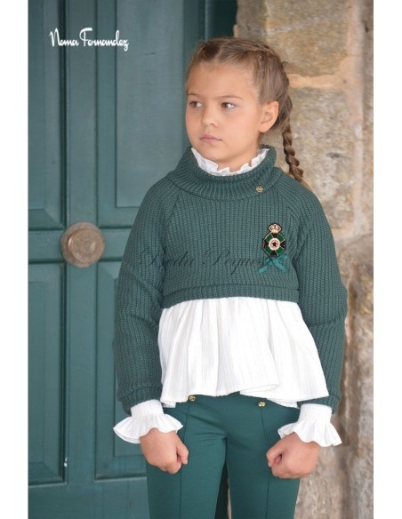 Noma Fernandez colección Ariel jersey corto niña