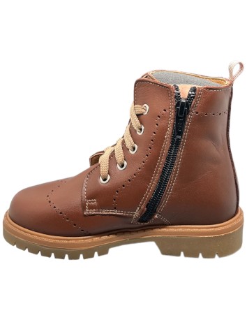 Guxs bota militar de piel california cuero 2