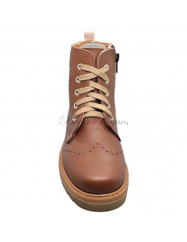 Guxs bota militar de piel california cuero