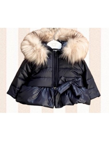 Valentina Bebés chaqueton acolchado azul marino