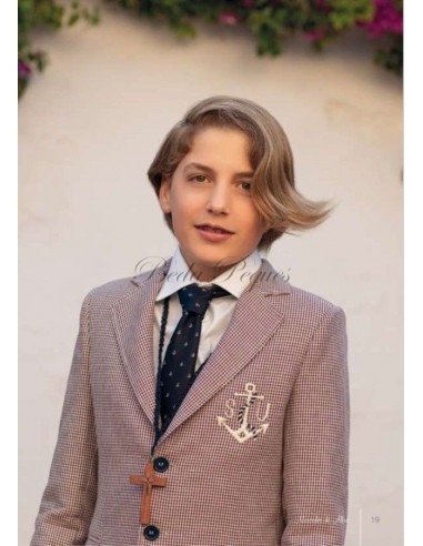 Mercedes de Alba Comunión Traje de Chaqueta Roman
