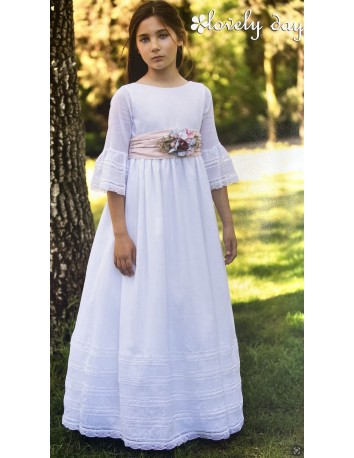 Lovely Day vestido comunión niña Corte Imperial Bambula...
