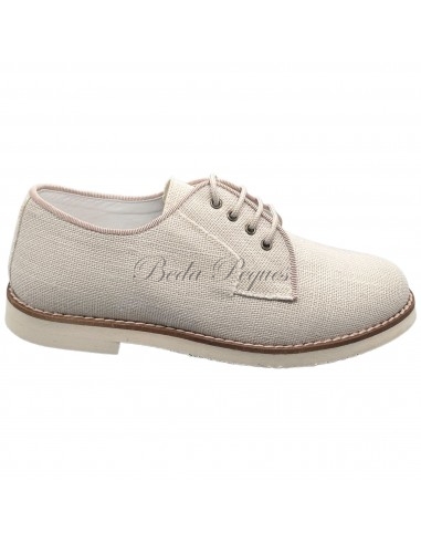 Guxs zapato blucher niño color lino hielo