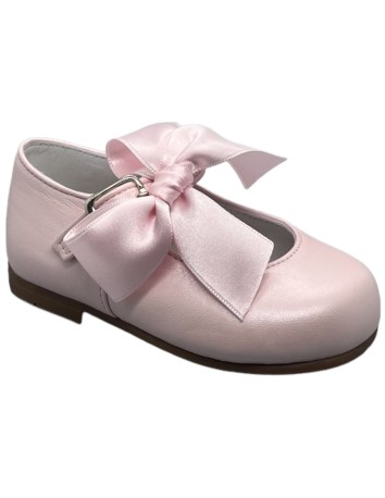 Guxs mercedita niña lazo piel color sintra rosa