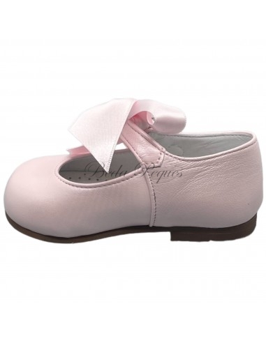Guxs mercedita niña lazo piel color sintra rosa