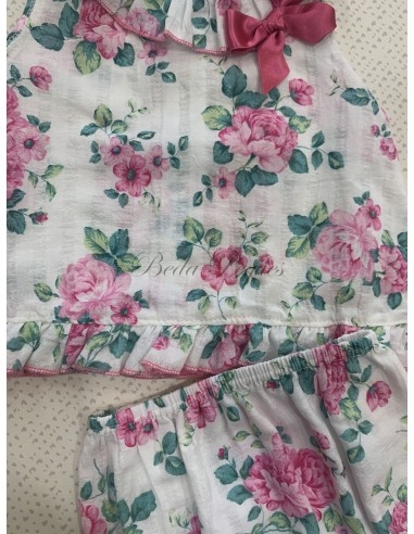 Juliana Bebés Conjunto Braga Tela Flores color...