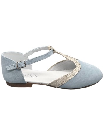 Guxs zapato niña piel ante ibiza