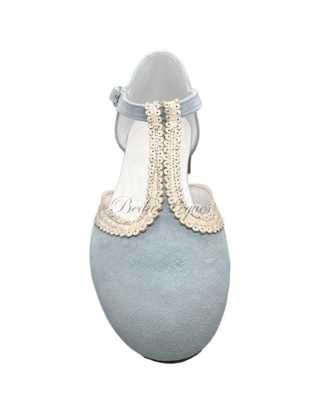 Guxs zapato niña piel ante ibiza