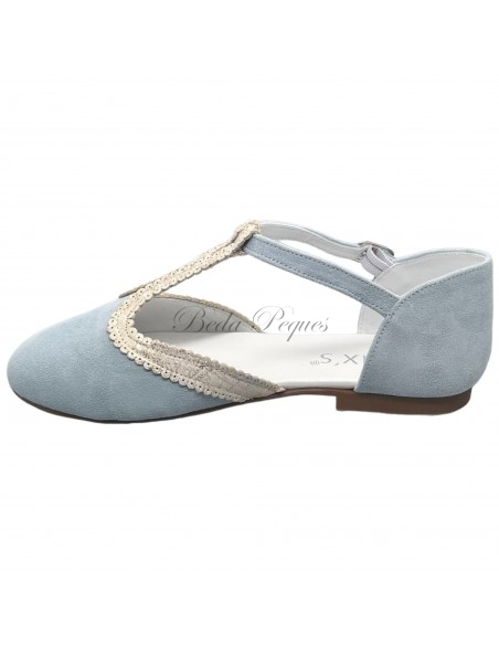 Guxs zapato niña piel ante ibiza