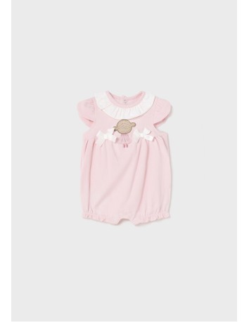 Mayoral newborn set 2 peleles cortos color rosa baby 2