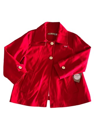 Noma Fernández gabardina corta color rojo 2