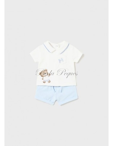 Mayoral newborn cto. 4 piezas corto cuello...
