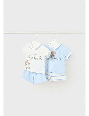 Mayoral newborn cto. 4 piezas corto cuello...