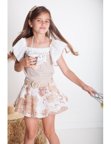 Kauli camiseta niña camel colección Tierra 2