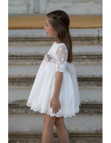 Lovely Day vestido ceremonia niña tul bordado