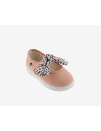 Victoria modelo  Ojalá Lona Pañuelo Liberty color Coralina 2