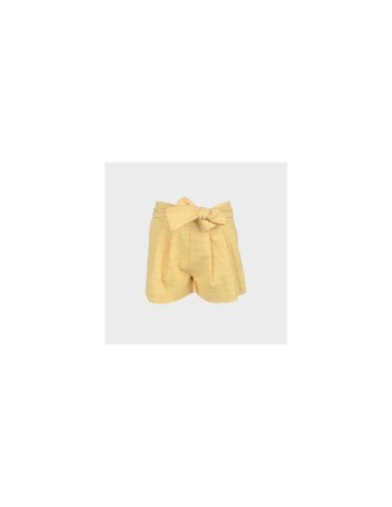 La ormiga short de niña amarillo margaritas 2
