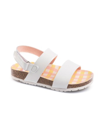 Pablosky sandalia niña 423805 piel color blanco colección...
