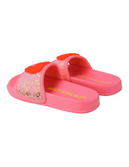 Calzado Para Niño, Corte Textil Y Piso Sintetico color Fucsia (Mat)