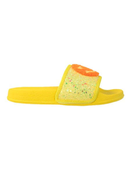 Calzado Para Niño, Corte Textil Y Piso Sintetico color Amarillo (Mat)