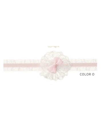 Siena cinta bebé muselina lacito color rosa bebé