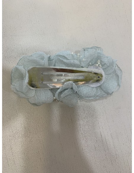 Siena Clip Rana 3 flores color verde agua