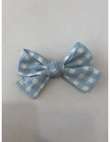 Siena Clip Pico Pato Lazada Vichy color Azul