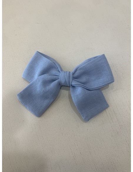 Pinza Pico Lazada Lino Azul